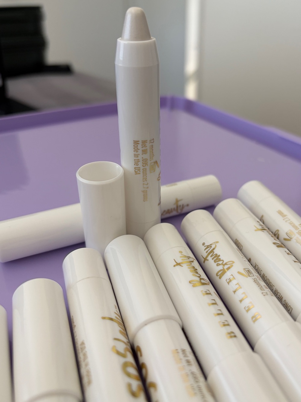 10 Pieces Longwear Eyeshadow ShadowStick “CLOUD” Belle Beauty